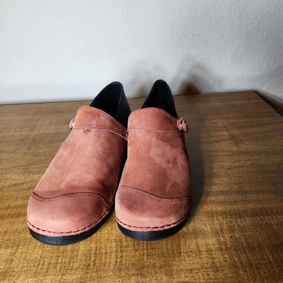 Rocky 4 Eursole Suede Women's Size 9 Eu 40 Mules in Rust and Black - Picture 8 of 8